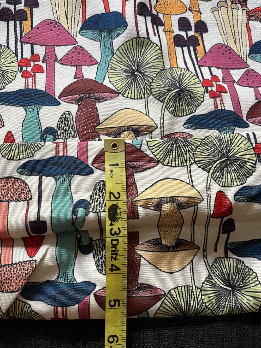 LA Soul Colorful Mushroom Cotton Canvas Tote Bag ๐ - Picture 9 of 14